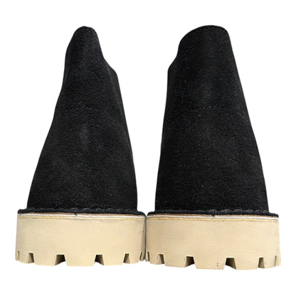 Clarks DESERT TROOPER Suede Desert Boots Black Size 8 1/2