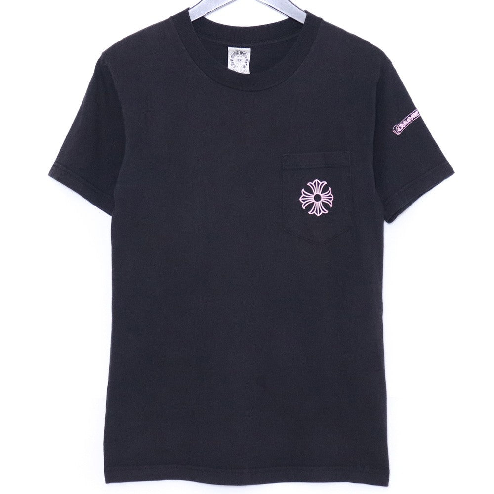 CHROME HEARTS Old CH Plus Crossprint T-Shirt Black Size S