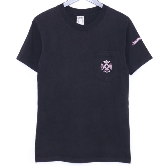 CHROME HEARTS Old CH Plus Crossprint T-Shirt Black Size S