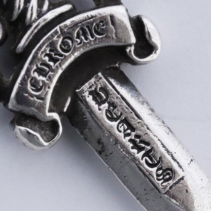 CHROME HEARTS #10 Old Dagger Necklace Silver Size #10