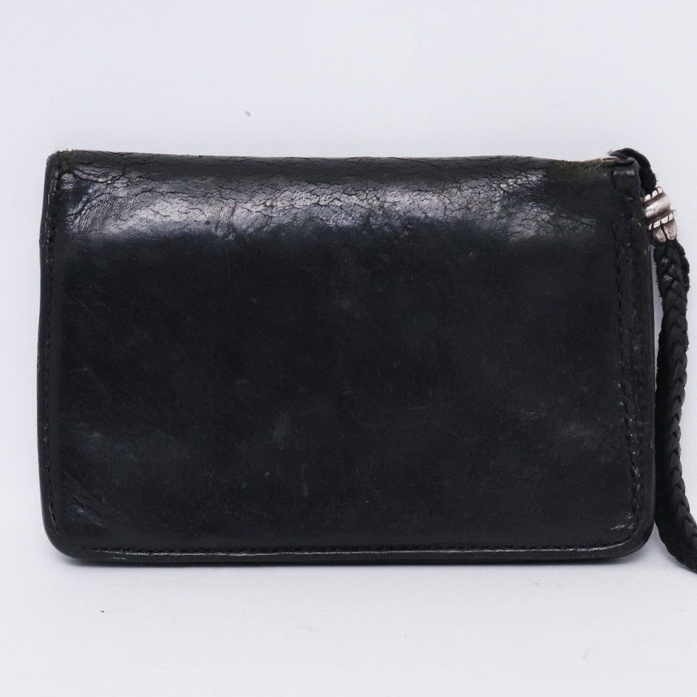 Chrome Hearts Cross Patch 2-Zip Star Bi-Fold Wallet Size F