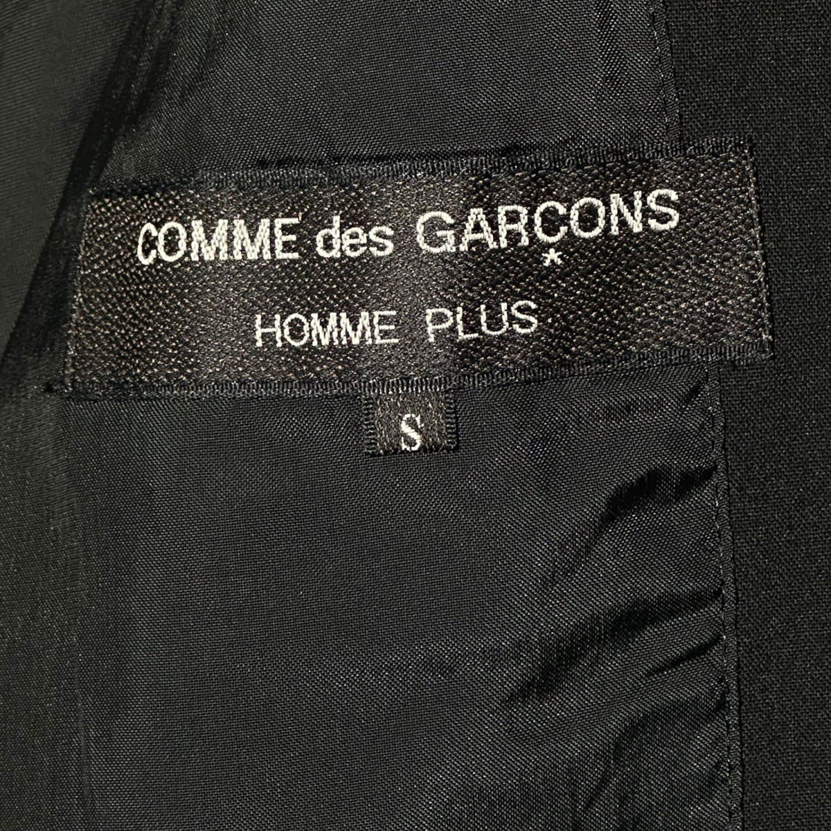 COMME des GARCONS HP 92SS Ethnic Jacket Black Size S