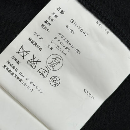 COMME des GARCONS 11AW Polka Dot Mesh Knit T-Shirt Size XS