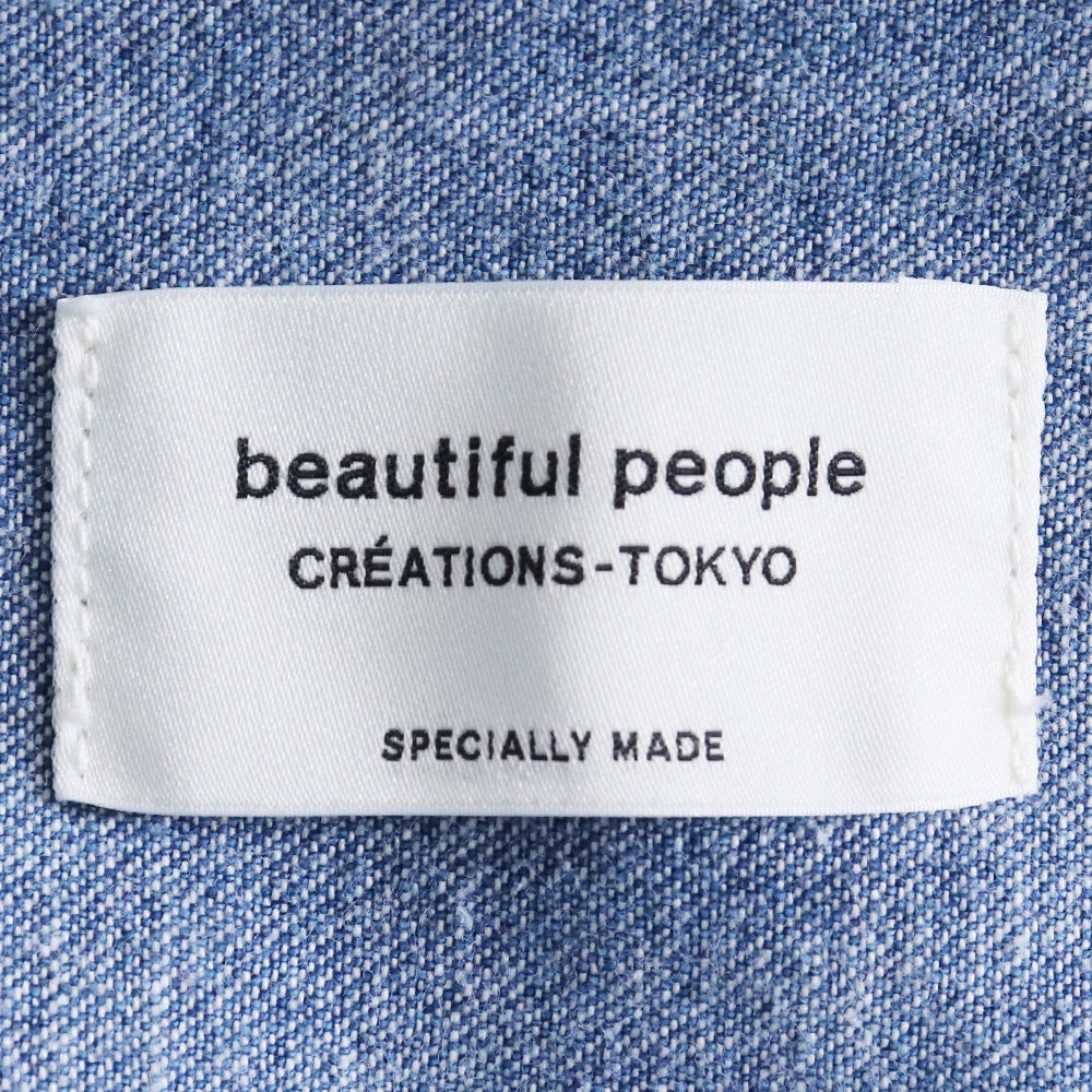 Lee BEAUTIFUL PEOPLE 2WAY Work Denim Jacket Indigo Size 42
