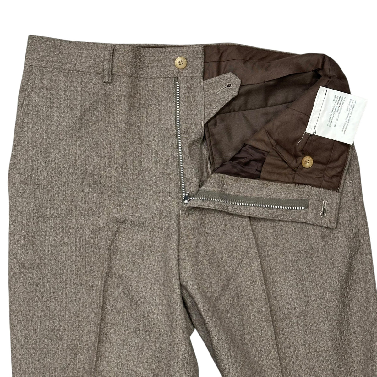 COMME des GARCONS HOMME PLUS 01AW Scale Slacks Beige Size M