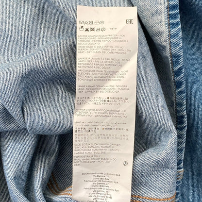 Hed Mayner 24SS BLUE INDIGO FADED HEAVY OVER SHIRT Size M