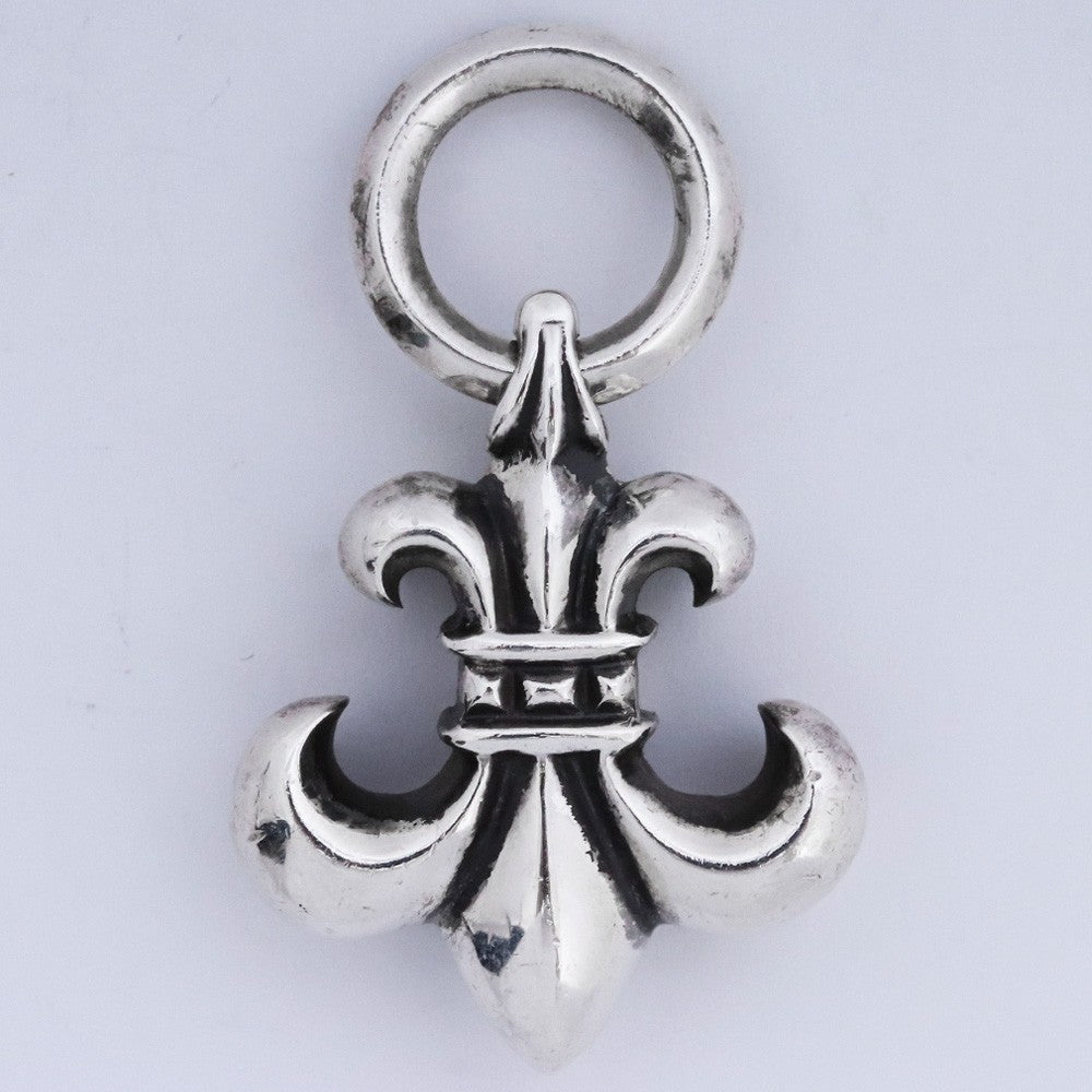 Chrome Hearts BS Fleu Silver Pendant Size F
