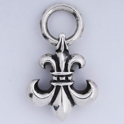 Chrome Hearts BS Fleu Silver Pendant Size F