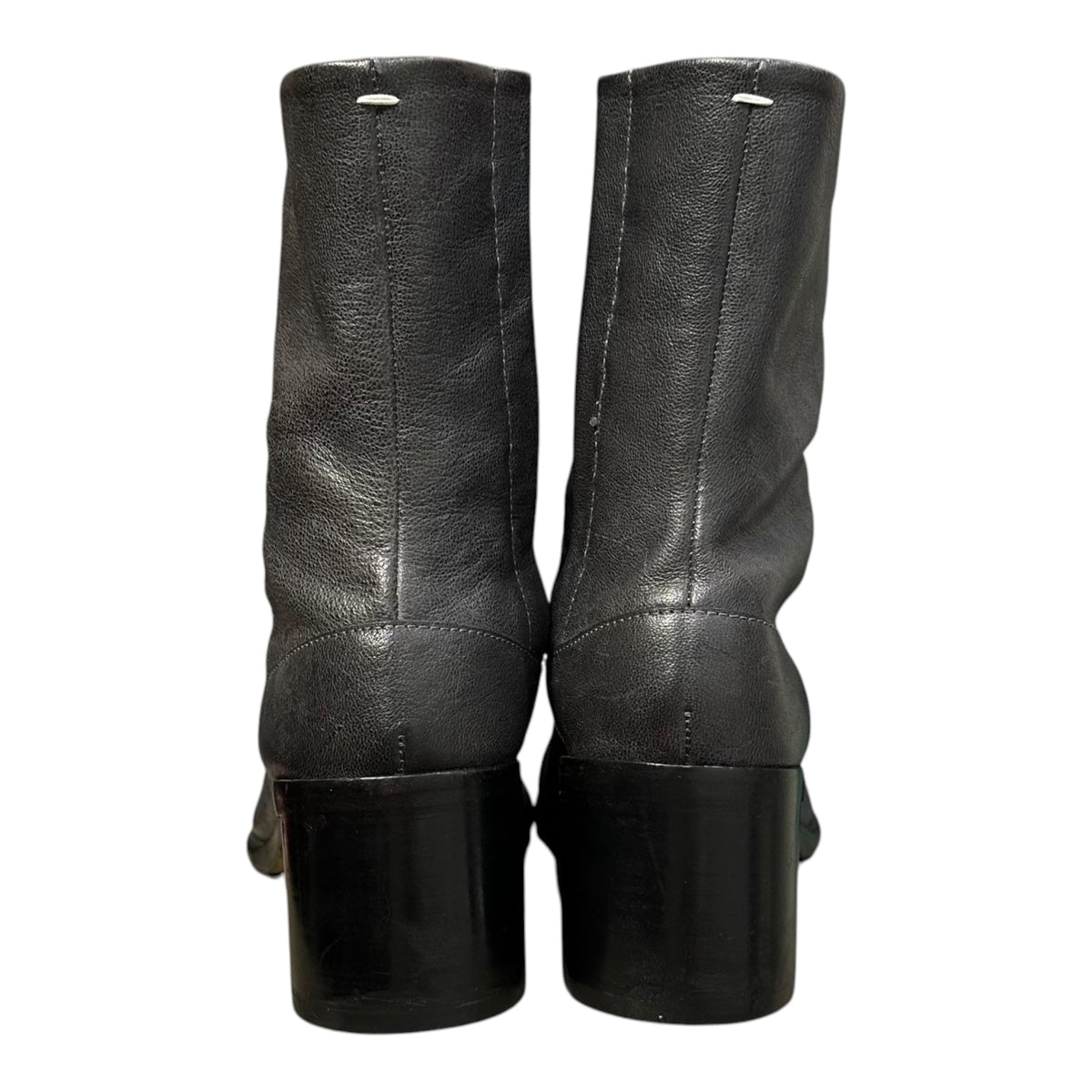 MAISON MARGIELA Tabi Ankle Boots Charcoal Gray Size EU 41