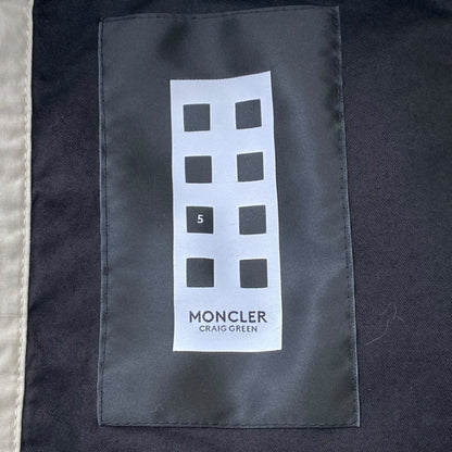 Moncler Genius CRAIG GREEN HANCOCK Nylon Jacket Ivory Size 3