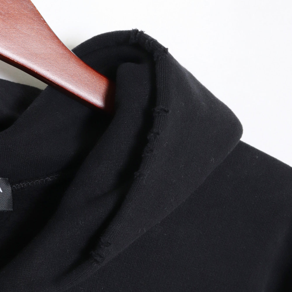 Balenciaga 21AW Free Embroidered Hoodie Black Size XS
