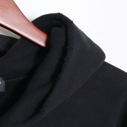 Balenciaga 21AW Free Embroidered Hoodie Black Size XS