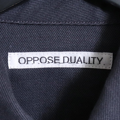 OPPOSE DUALITY 24AW 6-Pocket Panel Denim Jacket Size 48