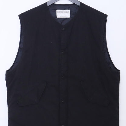 STANDARD CALIFORNIA SD Reversible Army Vest Black Size L
