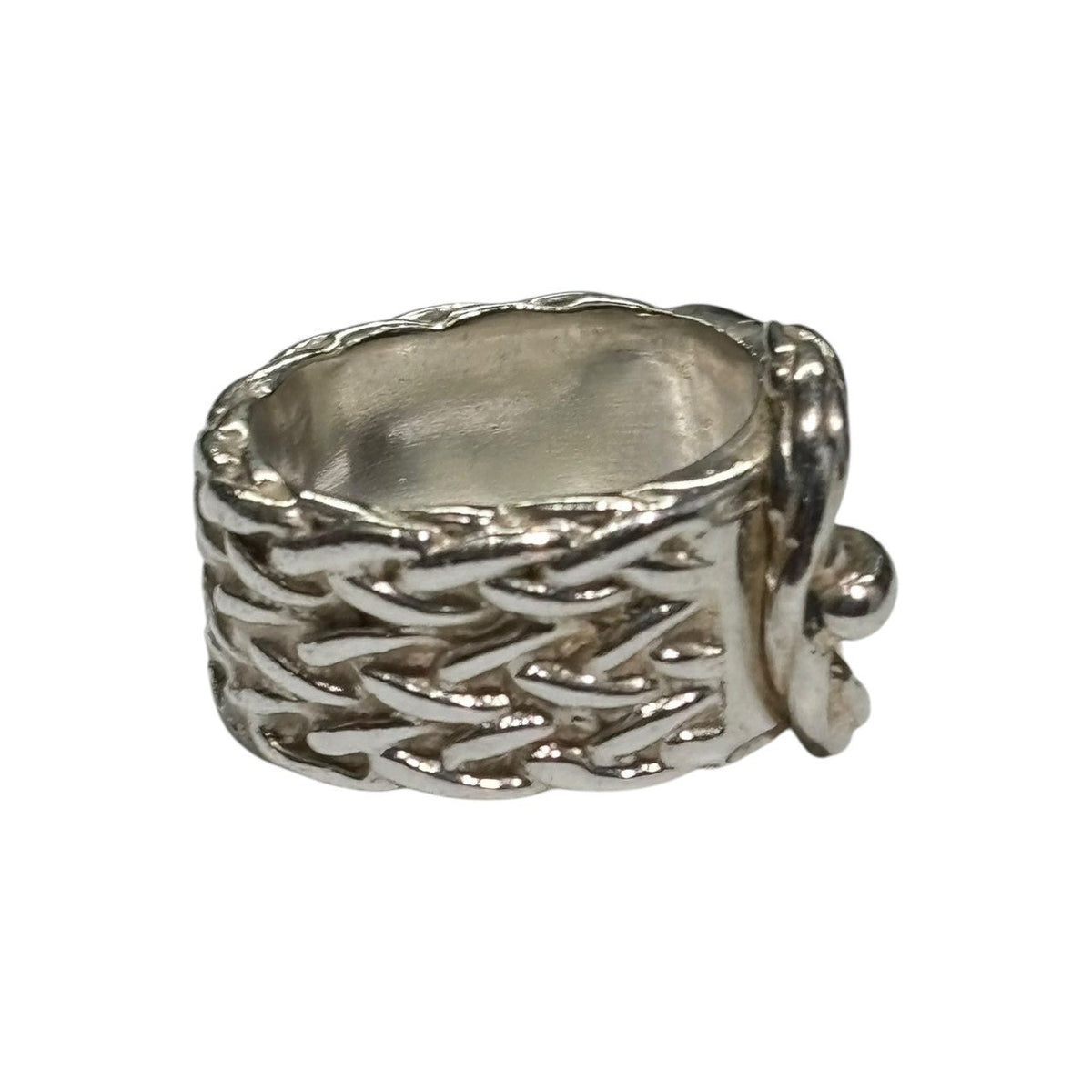 HERMES Vintage Dianne Silver925 Ring Size JP 11