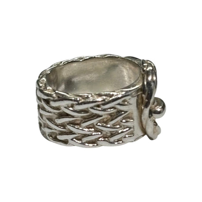 HERMES Vintage Dianne Silver925 Ring Size JP 11