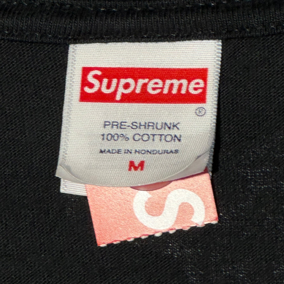 a Thrasher Cross Tee x SUPREME Thrasher Cross T-Shirt Black/White Size M