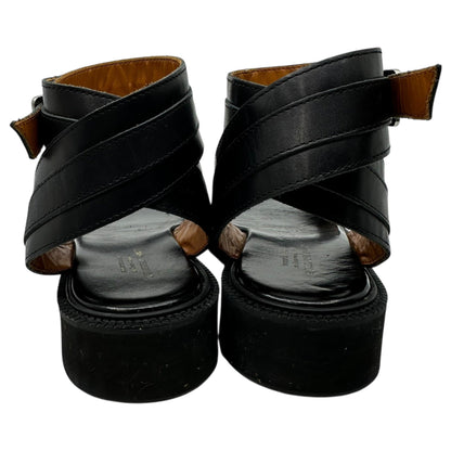 COMME des GARCONS JUNYA WATANABE Leather Sandals Size M