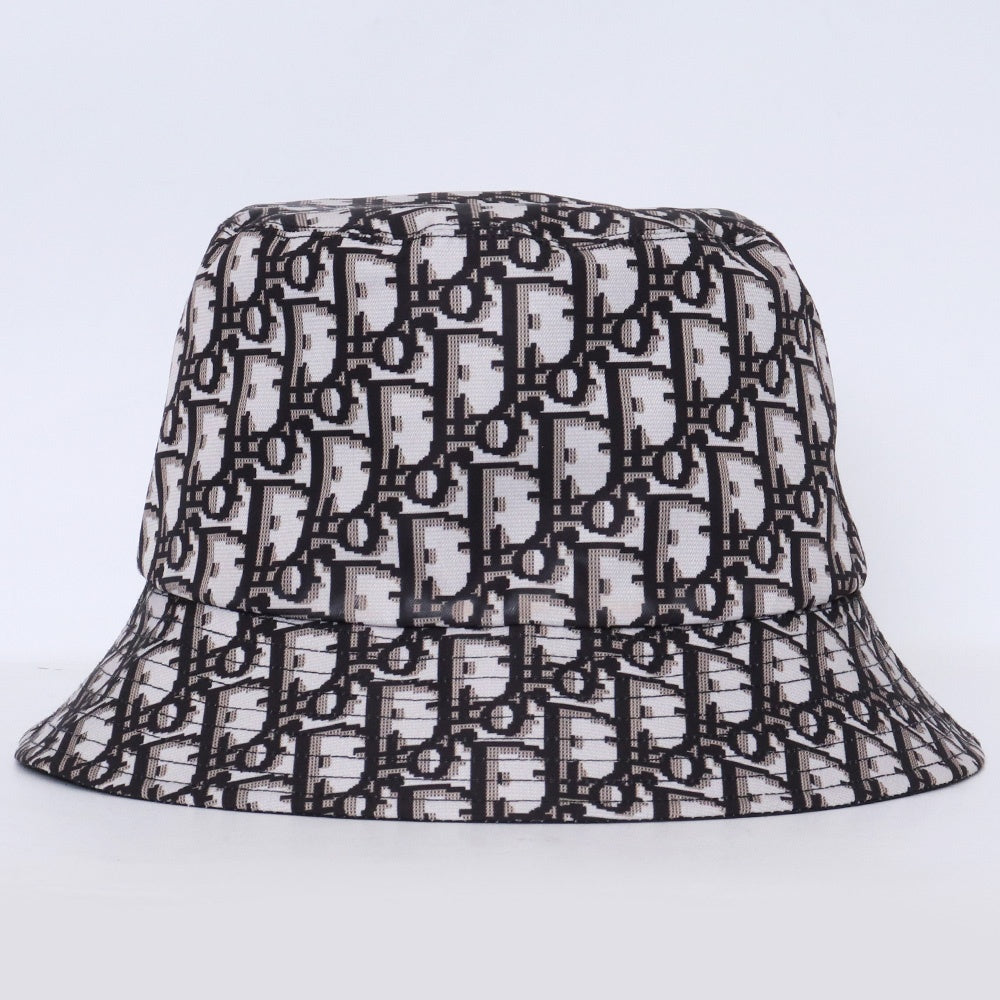 CHRISTIAN DIOR TEDDY-D Oblique Reversible Hat Black Size 58