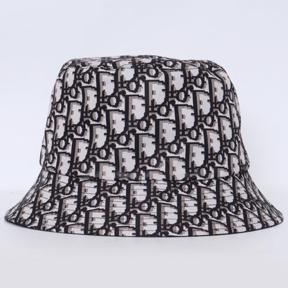CHRISTIAN DIOR TEDDY-D Oblique Reversible Hat Black Size 58