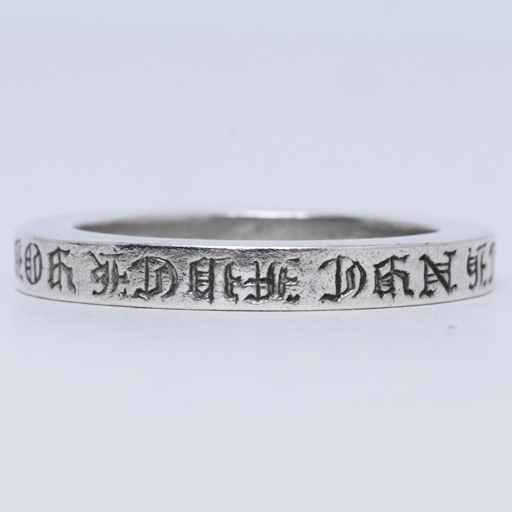 CHROME HEARTS NYC Limited 3mm Ring Silver Size ONE SIZE