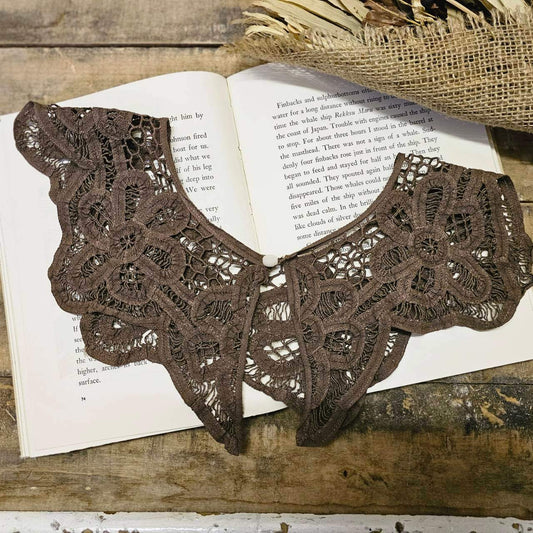 Euro vintage Floral Batten Antique Brown