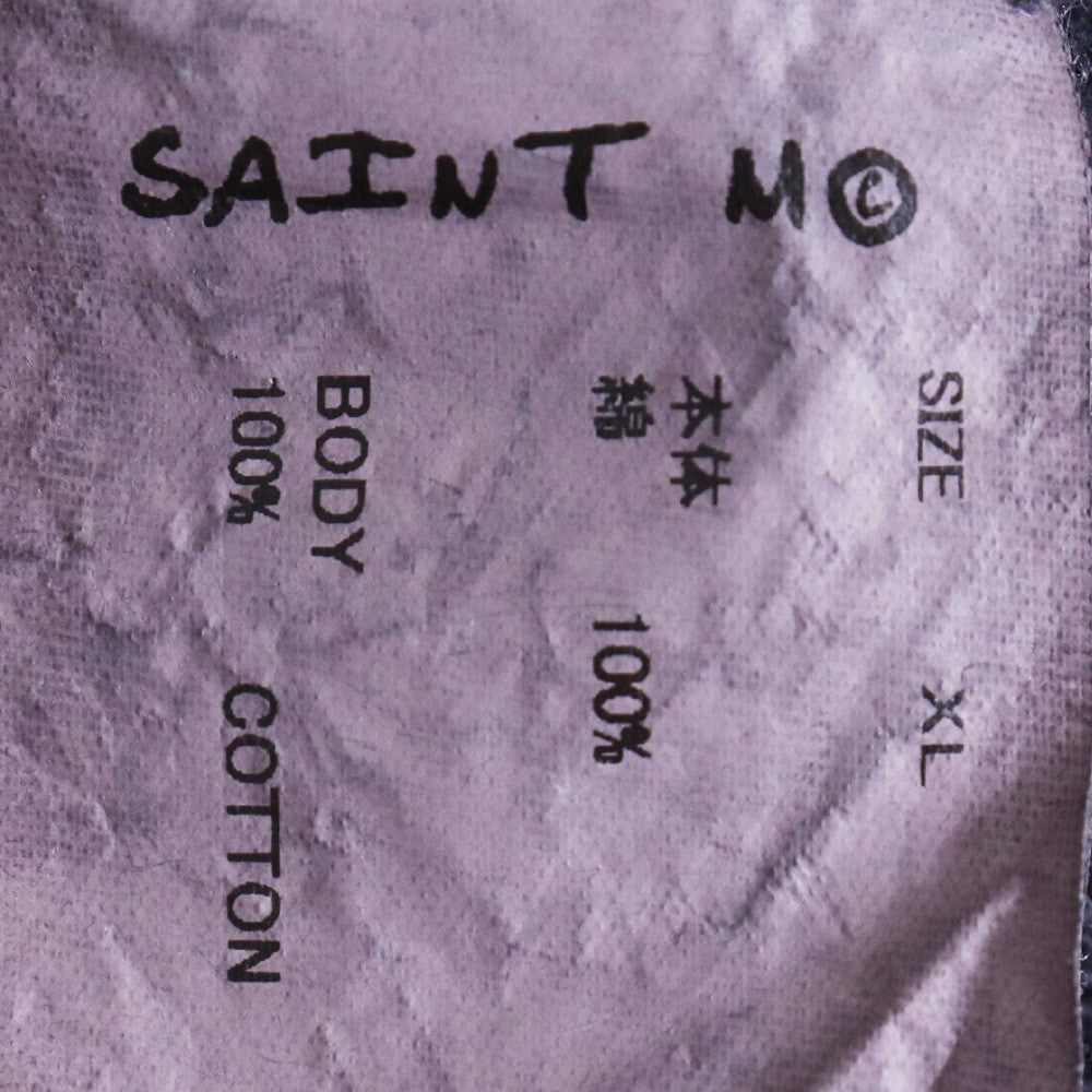 SAINT MICHAEL 25SS THE DEVIANT Sweatshirt Black Size XL
