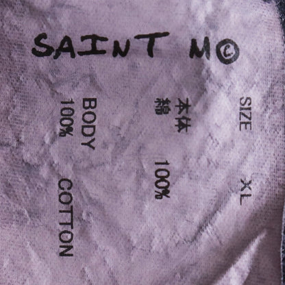 SAINT MICHAEL 25SS THE DEVIANT Sweatshirt Black Size XL
