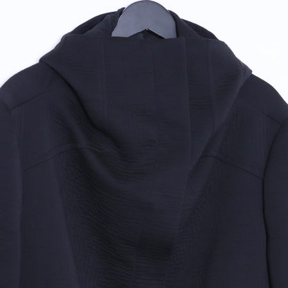 THAMANYAH 13AW Wool Zipper Hooded Coat Black Size 44