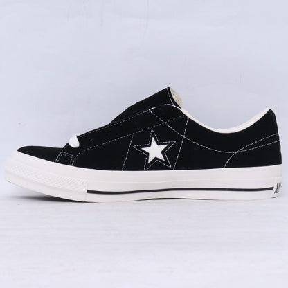 Converse One Star Suede Black Sneakers Size 26cm