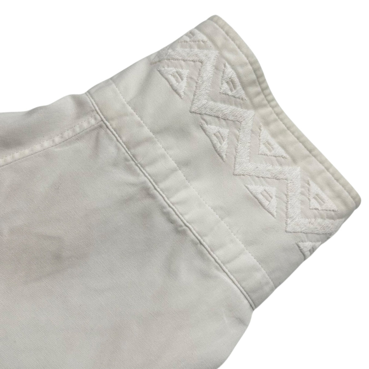 COMME des GARCONS HOMME 90s Geometric Shirt White Size FREE
