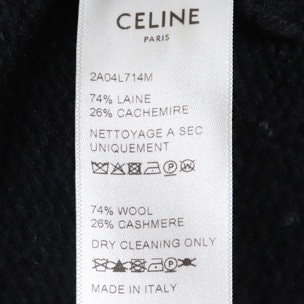 Celine 21SS The Dancing Kid Loose Crew Knit Black Size S