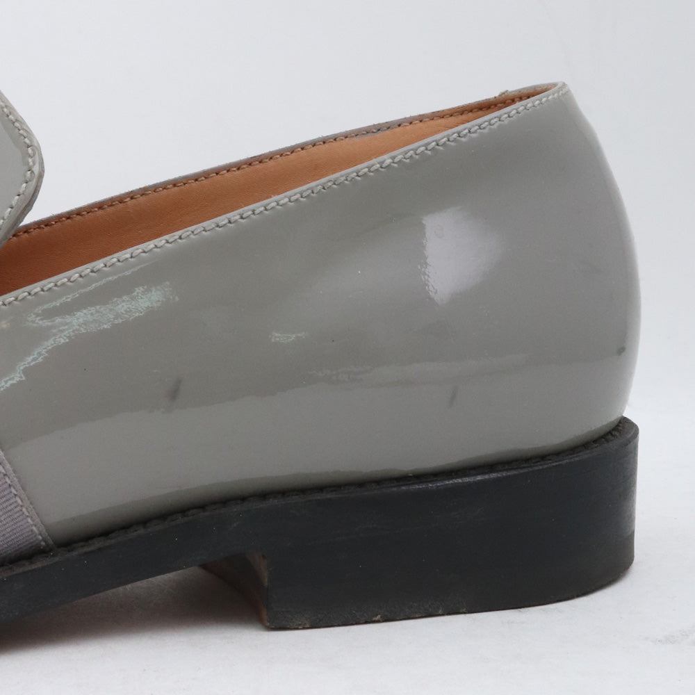 J.M.WESTON Patent Sneakers Gray Size 3D