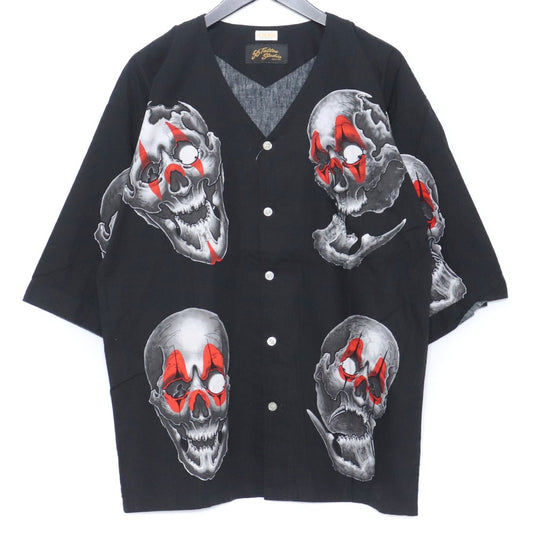 WACKO MARIA × 56 TATTOO STUDIO Dabo Shirt Black Size S