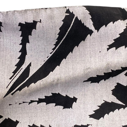 AMIRI Leaf Tencel SS Aloha Shirt Black White Size S