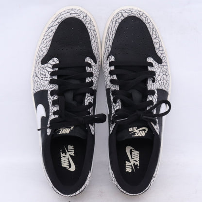 NIKE Air Jordan 1 Retro Low OG Cement Sneakers Size 28cm
