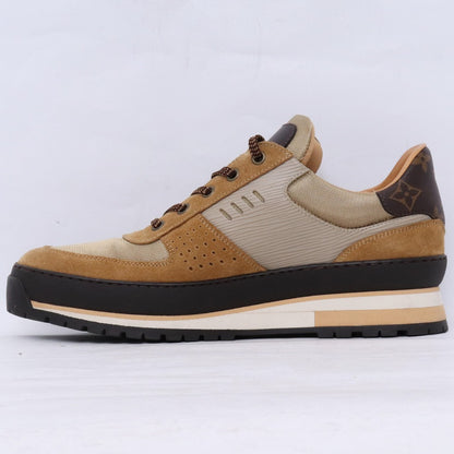 LOUIS VUITTON Harlem Monogram Sneakers Brown Size 25.5cm