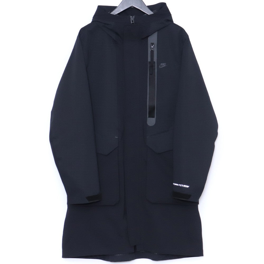 NIKE 21AW Tech Pack Storm-Fit Nylon Coat Black Size M
