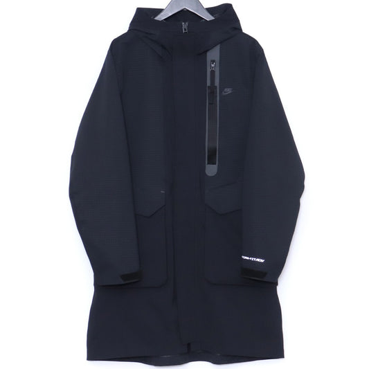 NIKE 21AW Tech Pack Storm-Fit Nylon Coat Black Size M