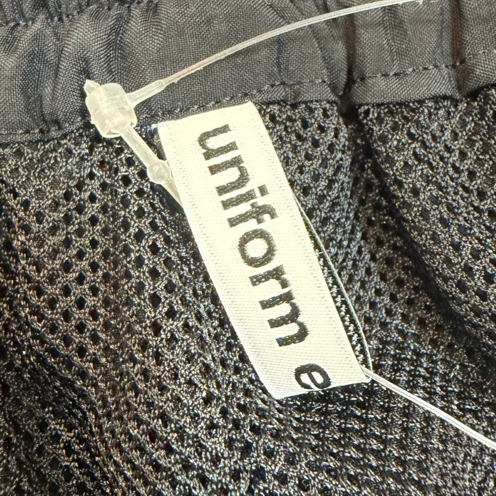 UNIFORM EXPERIMENT 25SS Crystal Nylon Pants Black Size 3
