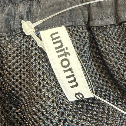 UNIFORM EXPERIMENT 25SS Crystal Nylon Pants Black Size 3