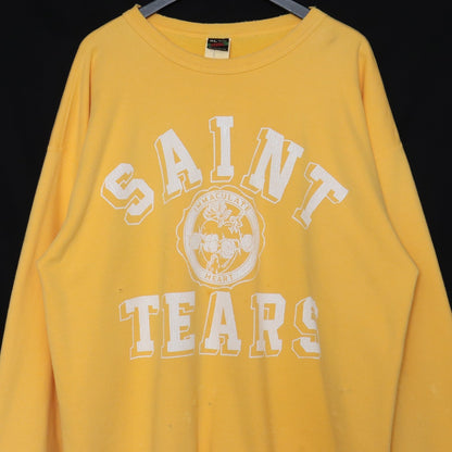 SAINT MICHAEL x DENIM TEARS Sweatshirt Yellow Size XL