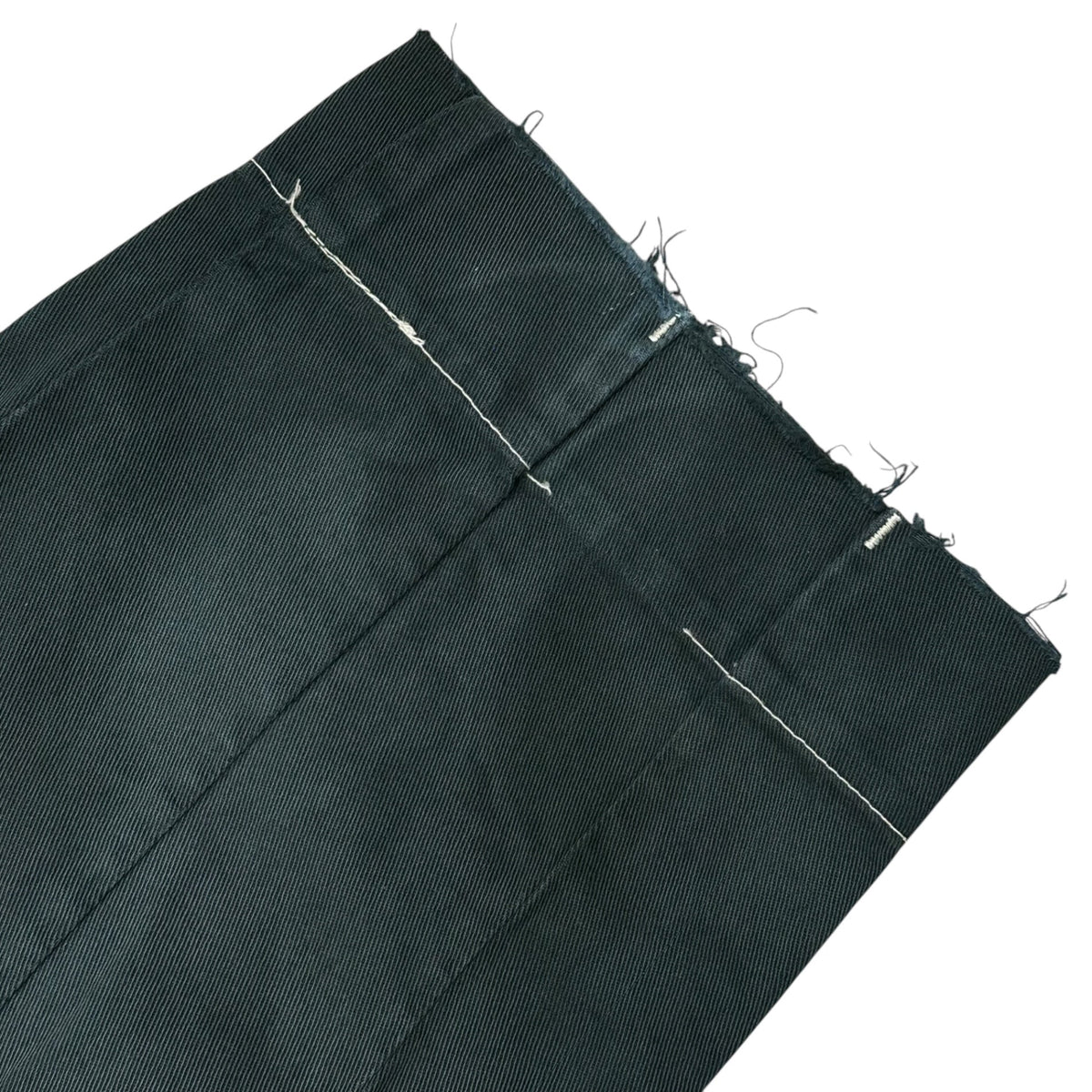 AFFA Distressed Belted Bondage Pants Navy Size M