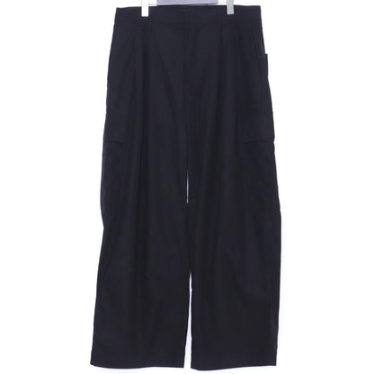 ALMOSTBLACK 25SS Wide 6-Pocket Pants Black Size 3