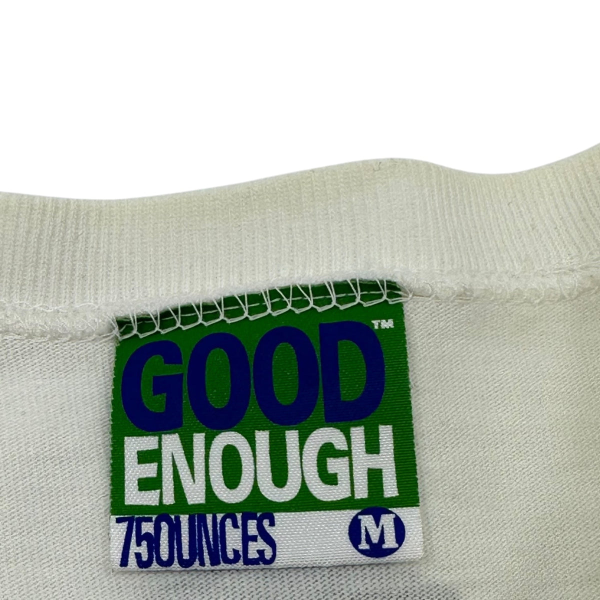 GOODENOUGH 90s 750oz Back Logo Crew Neck T-Shirt Size M