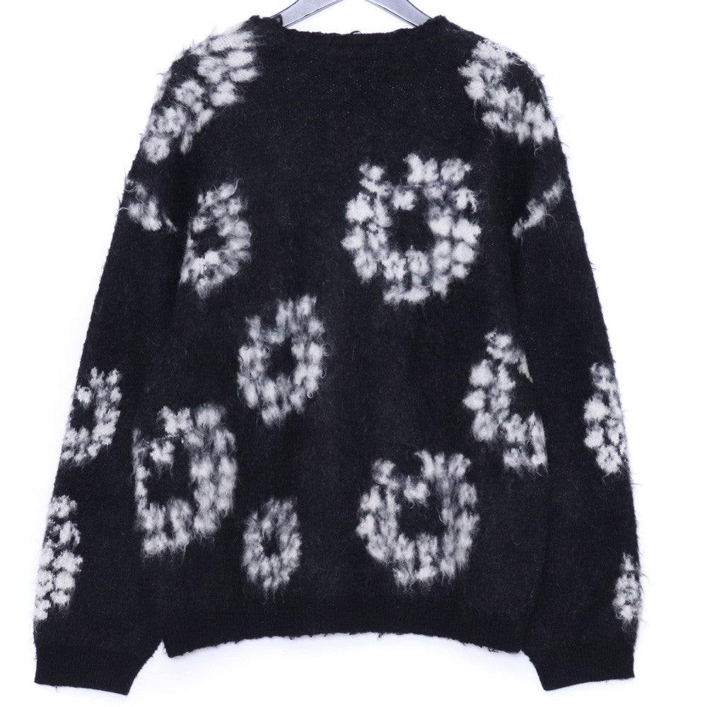 SAINT MICHAEL x DENIM TEARS Mohair Cardigan Black Size L