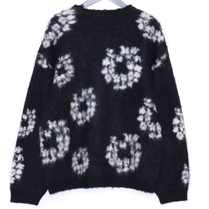 SAINT MICHAEL x DENIM TEARS Mohair Cardigan Black Size L
