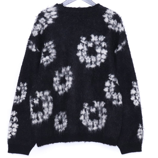 SAINT MICHAEL x DENIM TEARS Mohair Cardigan Black Size L