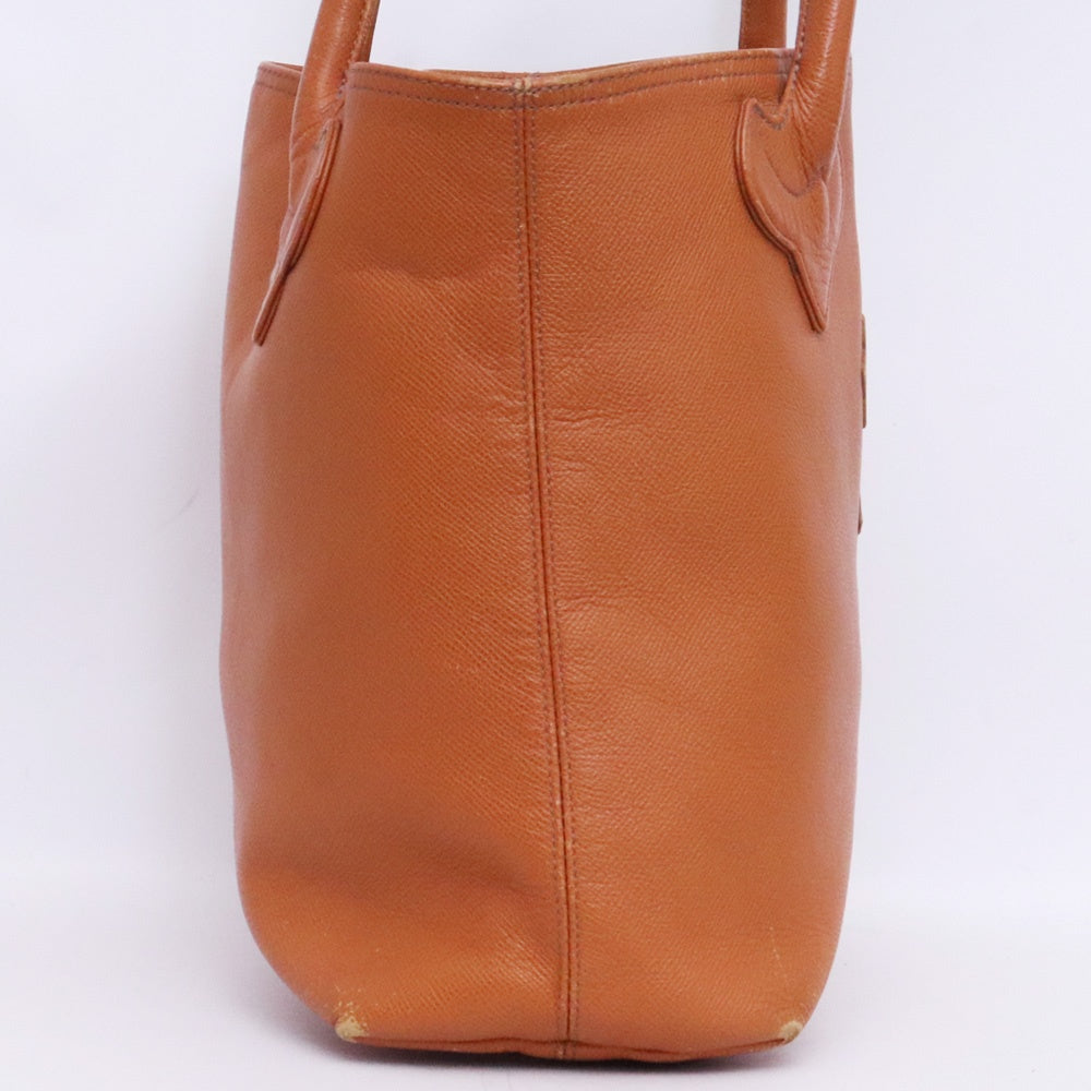 CHROME HEARTS FS Tote Cemetery Cross Bag Brown Size F