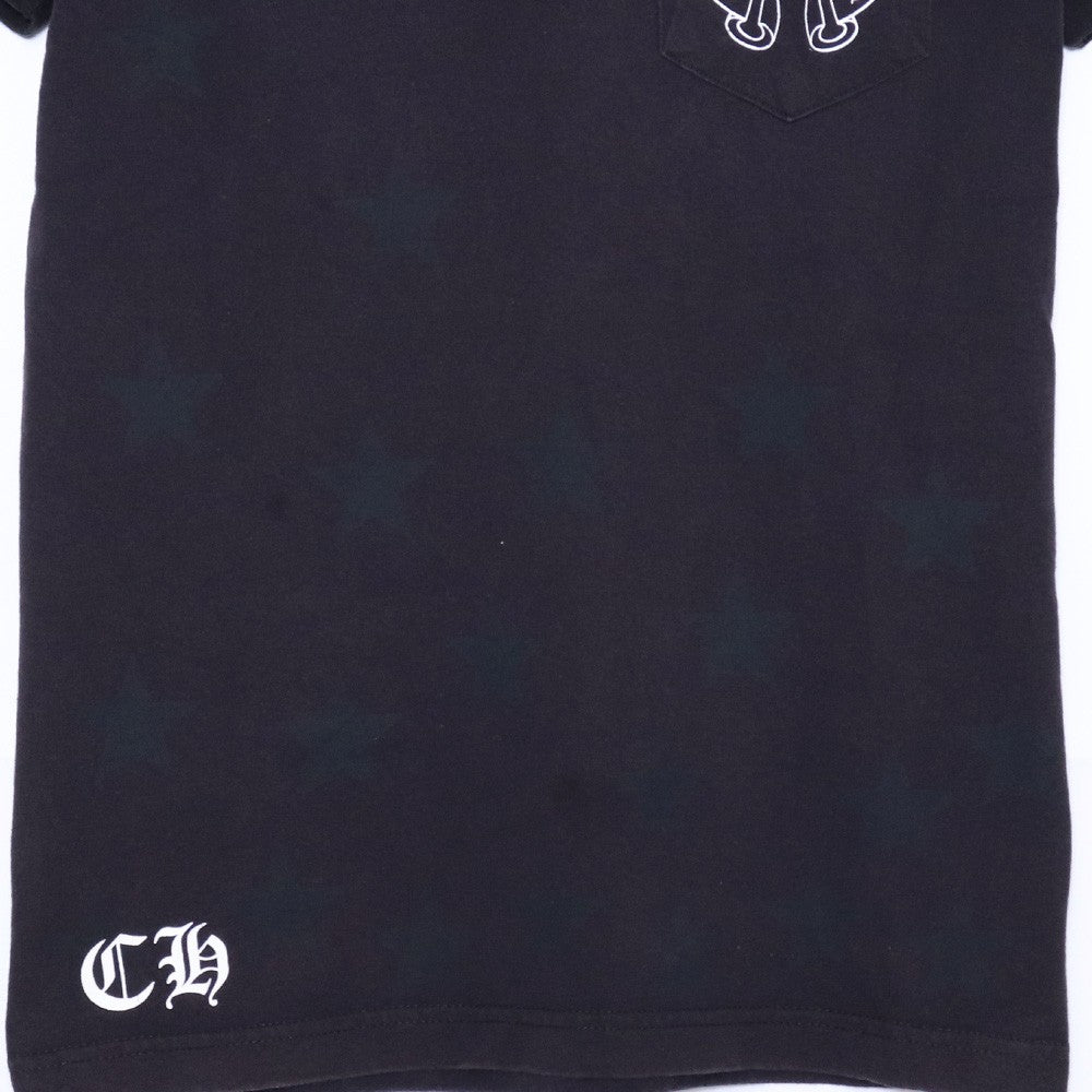 Chrome Hearts Old Back Scroll Label Print T-Shirt Size S